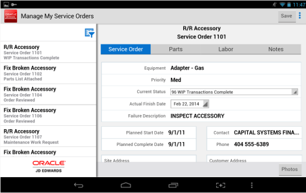 myservice orders 2